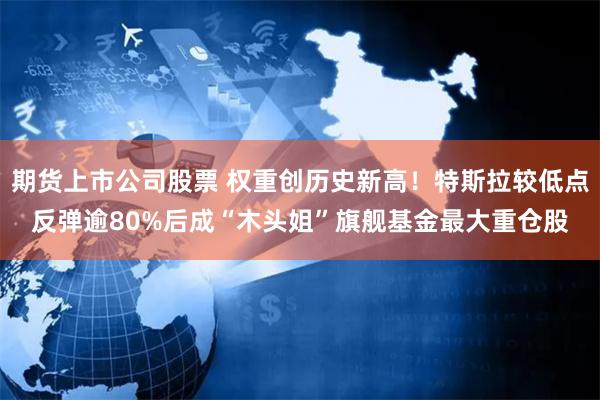 期货上市公司股票 权重创历史新高！特斯拉较低点反弹逾80%后成“木头姐”旗舰基金最大重仓股